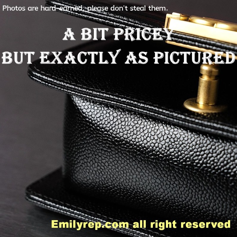 chanel leboy Black and gold mini 15-10-5cm C0010