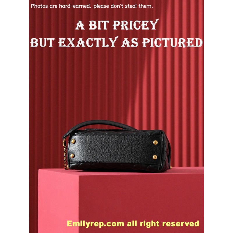 chanel coco handle  Gold 14-24-10cm C0015