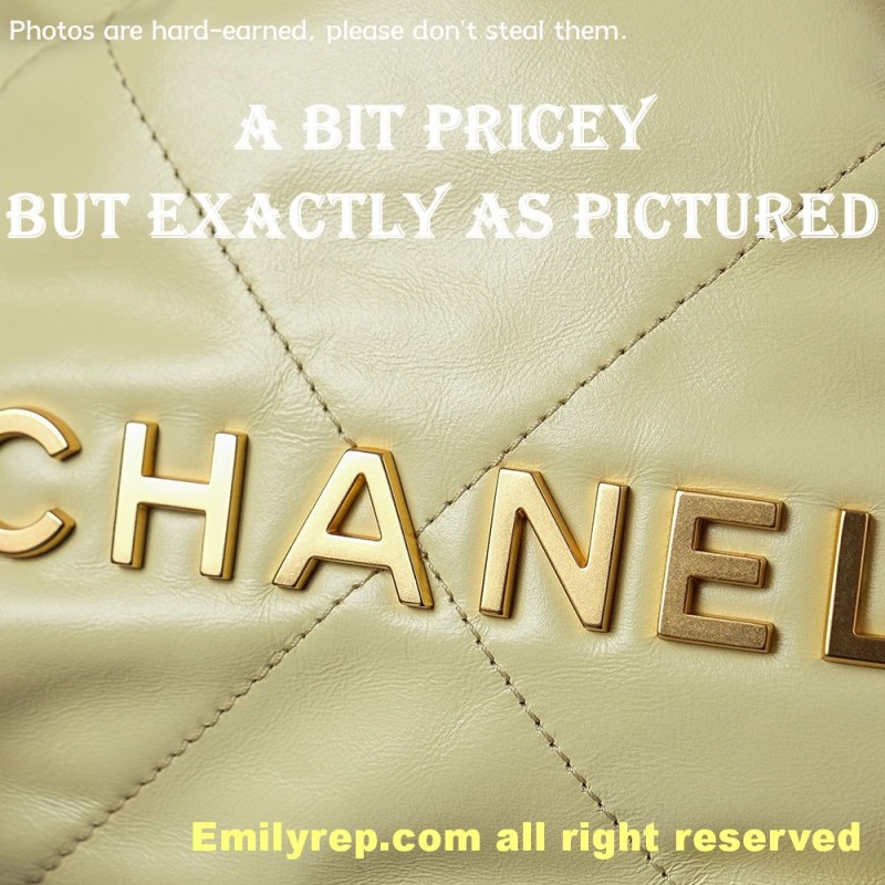chanel 22 mini yellow 19-20-6cm C0020