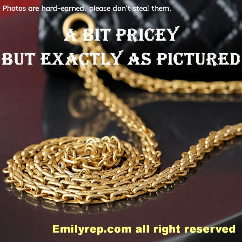 chanel 2.55 gold medium 16-24-7.5cm C0024