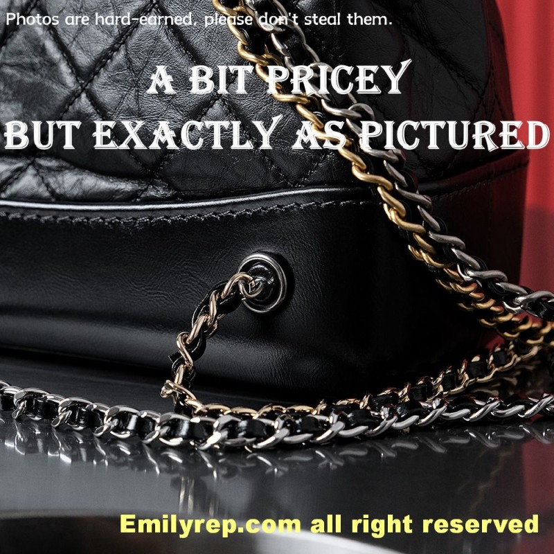 CHANEL gabruelle backpack 23-22.5-10.5cm C0027