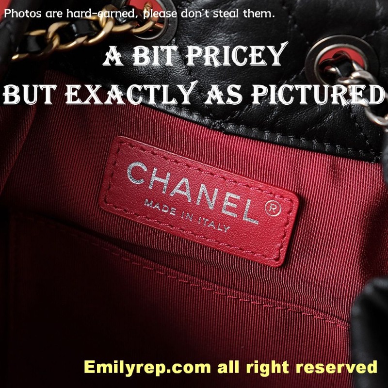CHANEL gabruelle backpack 23-22.5-10.5cm C0027