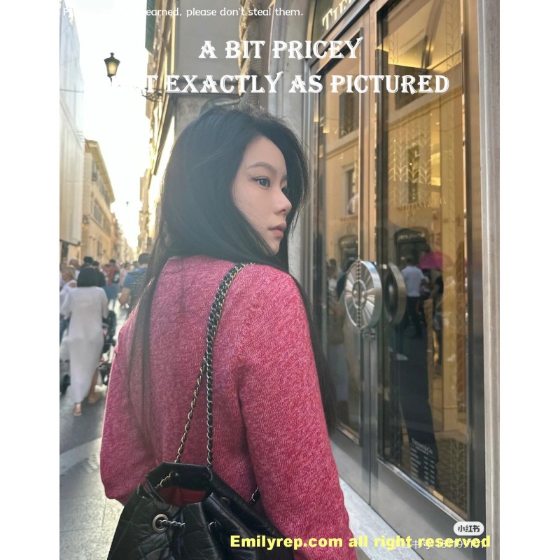 CHANEL gabruelle backpack 23-22.5-10.5cm C0027