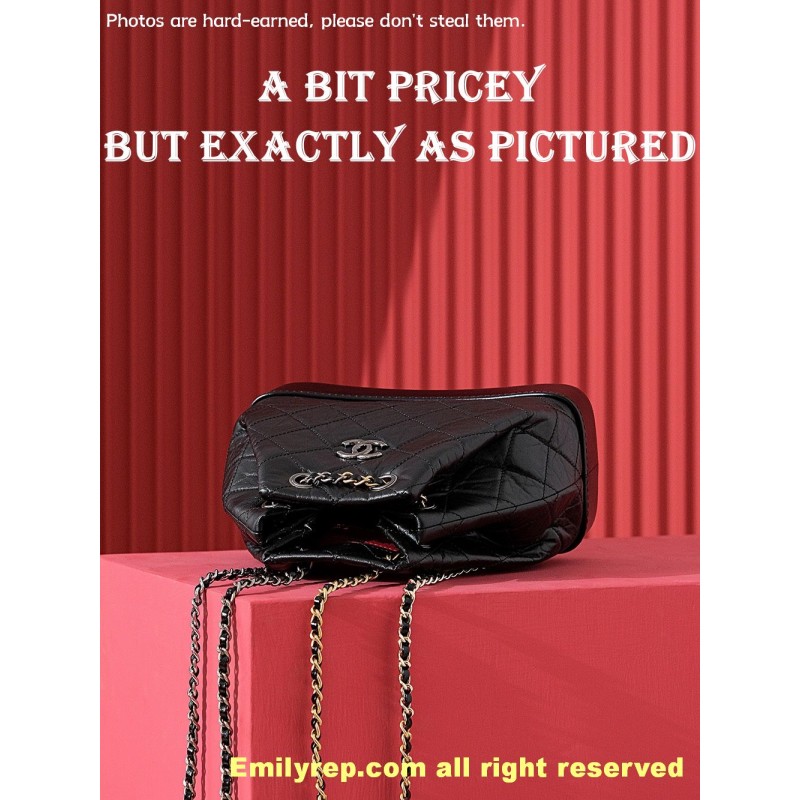 CHANEL gabruelle backpack 23-22.5-10.5cm C0027