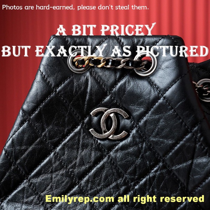 CHANEL gabruelle backpack 23-22.5-10.5cm C0027