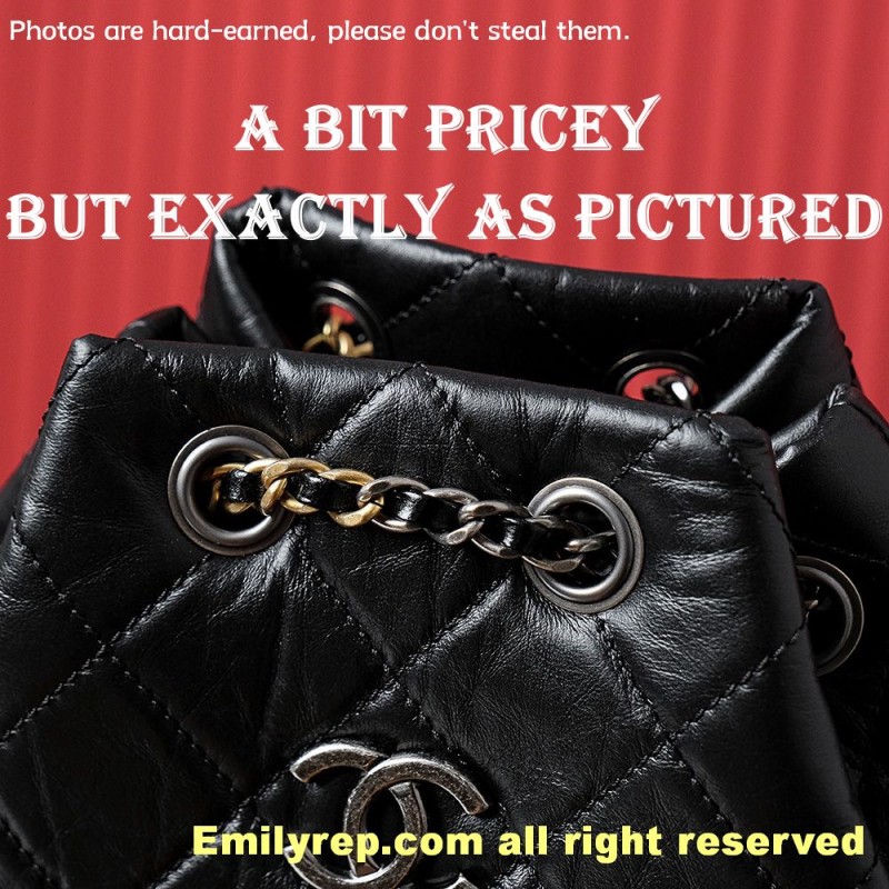 CHANEL gabruelle backpack 23-22.5-10.5cm C0027