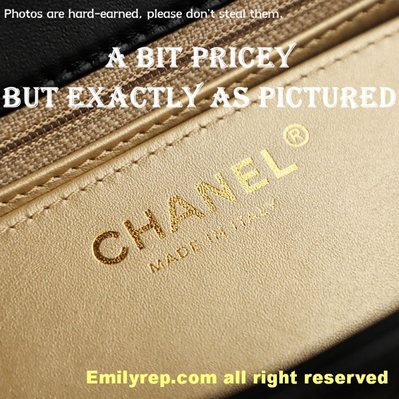 chanel classic flap Golden Globe rectangle 13-20-7cm C0028