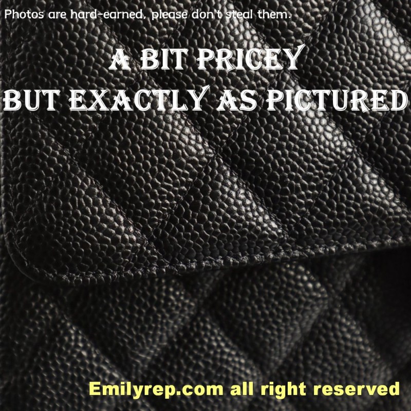 Chanel Classic Flap Ball-grain calfskin black and gold medium 15.5-25.5-6.5cm C0043