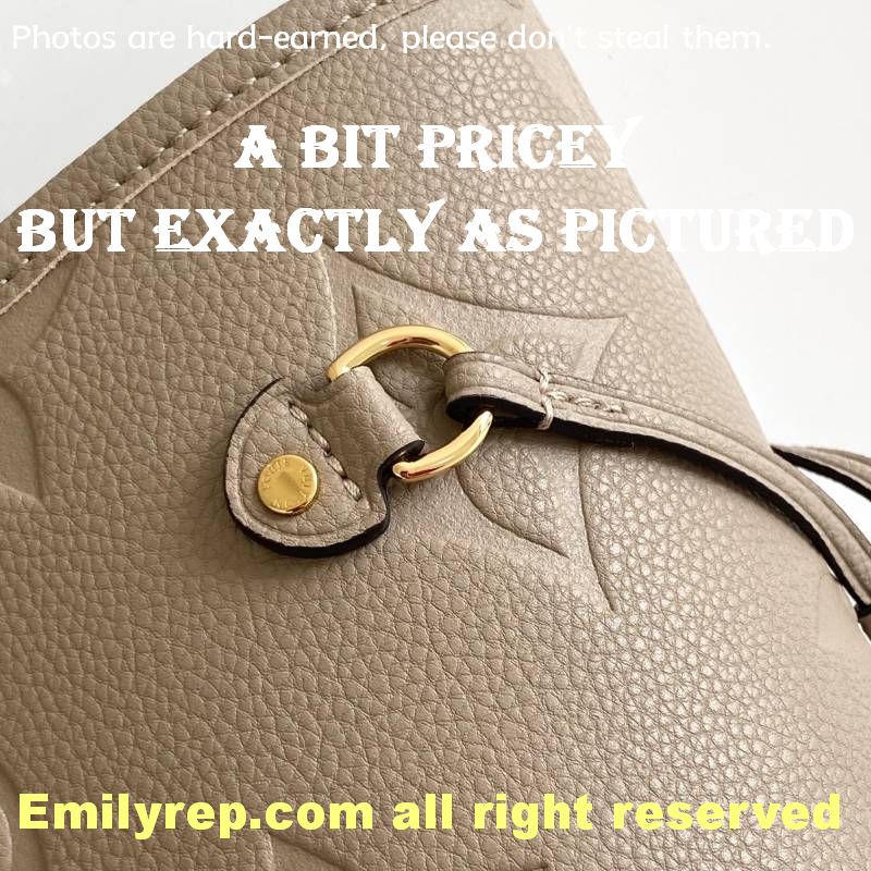 louis vuitton m45686 gray neverfull medium tote bag