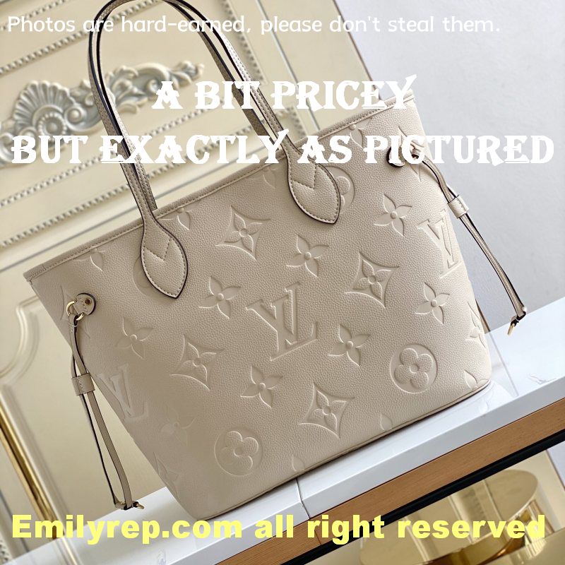 louis vuitton m45684 white neverfull medium handbag