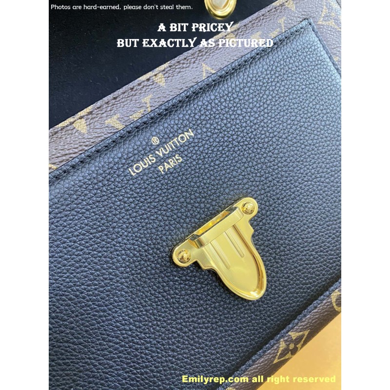 
LOUIS VUITTON 
Monogram Victoire Black