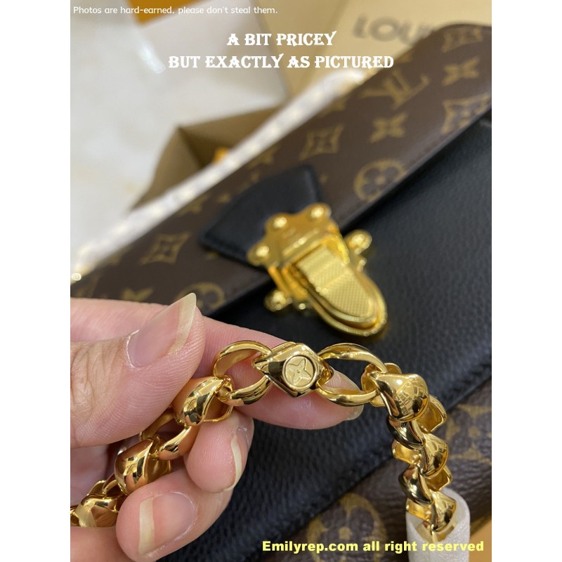 
LOUIS VUITTON 
Monogram Victoire Black