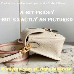 louis vuitton monogram empreinte diane handbag