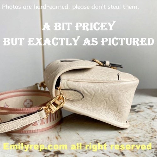 louis vuitton monogram empreinte diane handbag