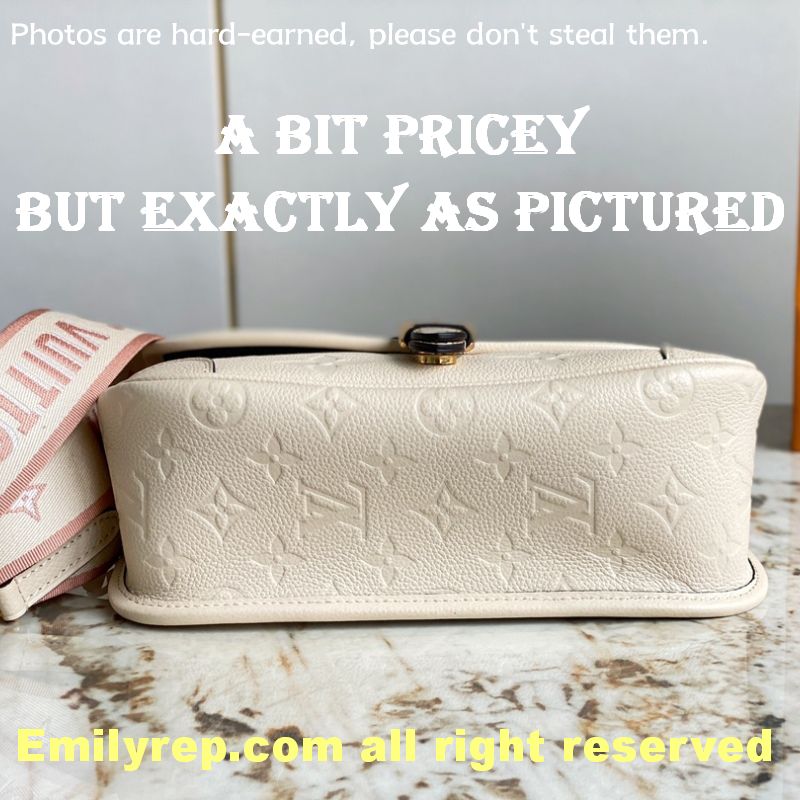 louis vuitton monogram empreinte diane handbag