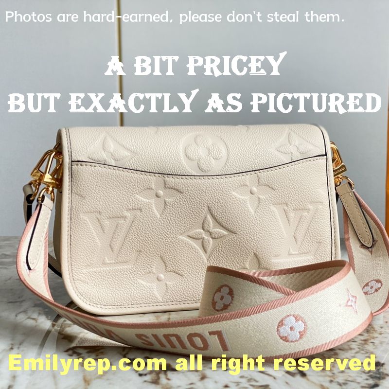 louis vuitton monogram empreinte diane handbag