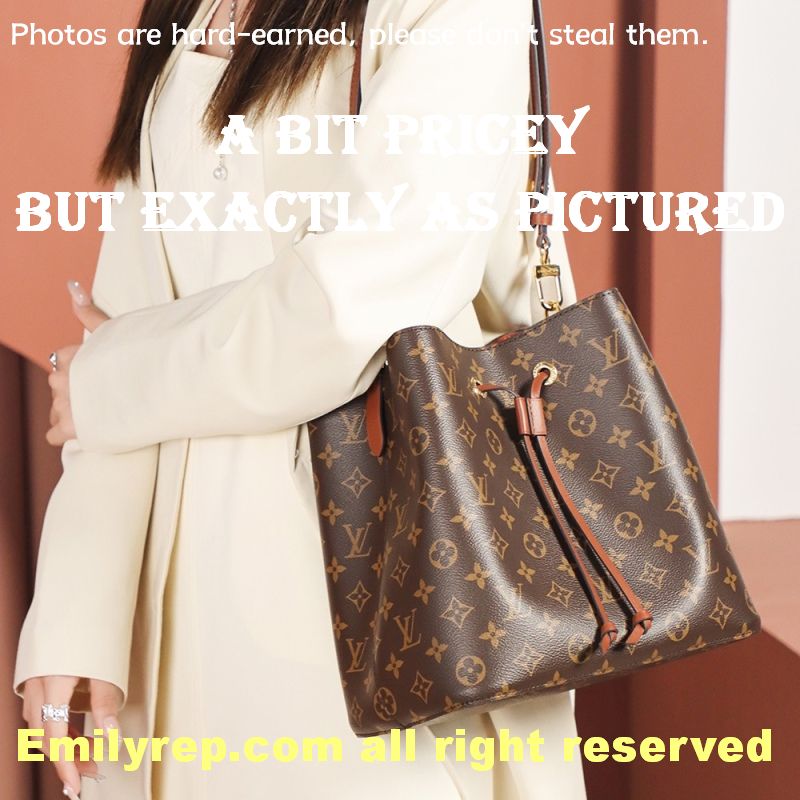 Louis Vuitton M44887 Caramel Brown NéOnoé Bucket Bag