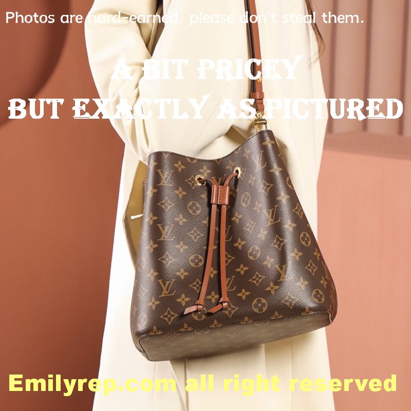 Louis Vuitton M44887 Caramel Brown NéOnoé Bucket Bag