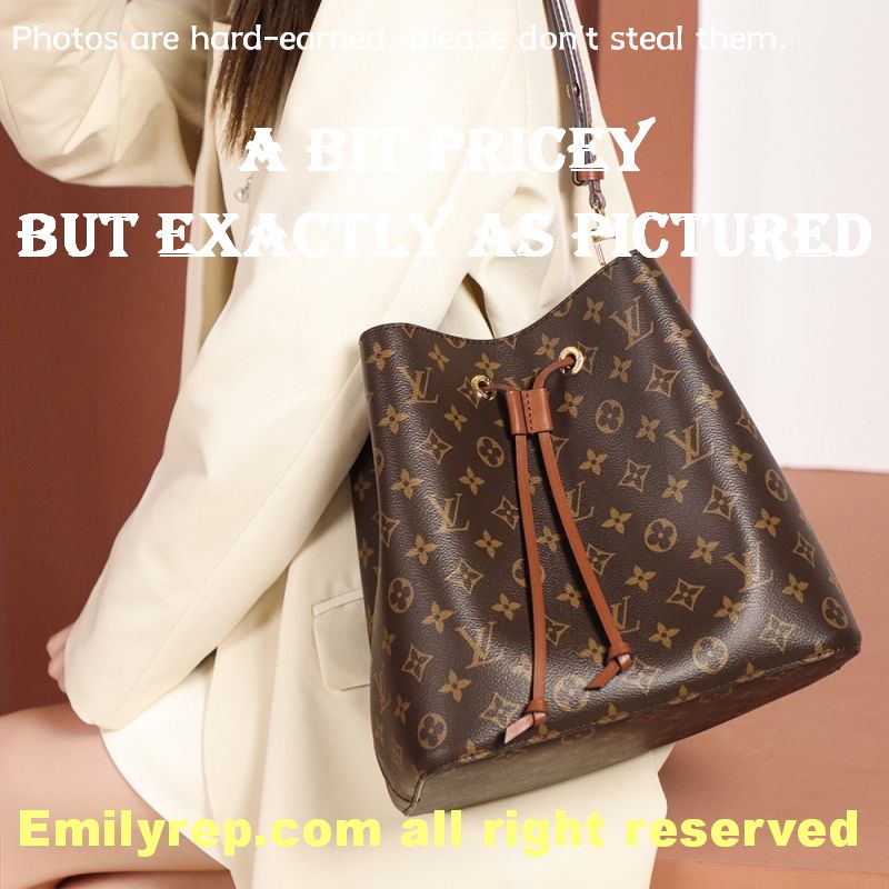 Louis Vuitton M44887 Caramel Brown NéOnoé Bucket Bag
