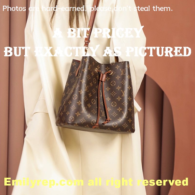 Louis Vuitton M44887 Caramel Brown NéOnoé Bucket Bag