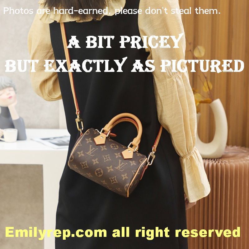 Louis Vuitton M810865 Nano Speedy Mini Bag