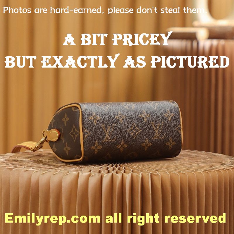 Louis Vuitton M810865 Nano Speedy Mini Bag