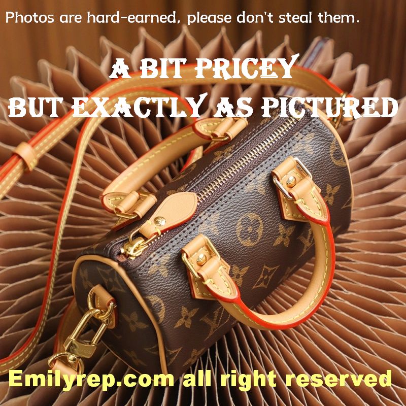 Louis Vuitton M810865 Nano Speedy Mini Bag