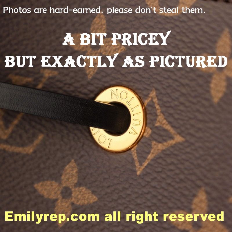 Louis Vuitton M44020 Black NéOnoé Bucket Bag