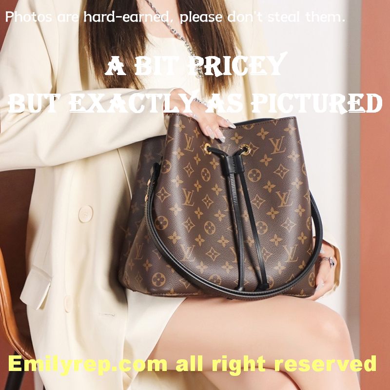 Louis Vuitton M44020 Black NéOnoé Bucket Bag