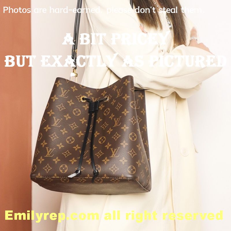 Louis Vuitton M44020 Black NéOnoé Bucket Bag