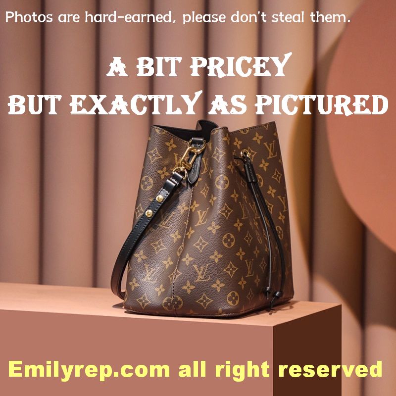 Louis Vuitton M44020 Black NéOnoé Bucket Bag