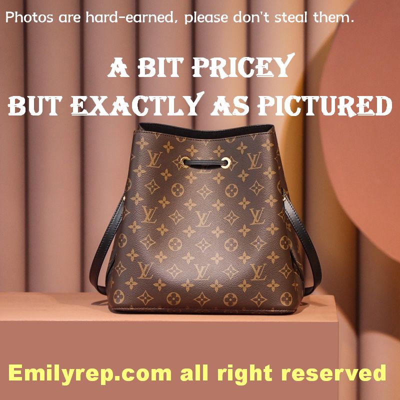 Louis Vuitton M44020 Black NéOnoé Bucket Bag