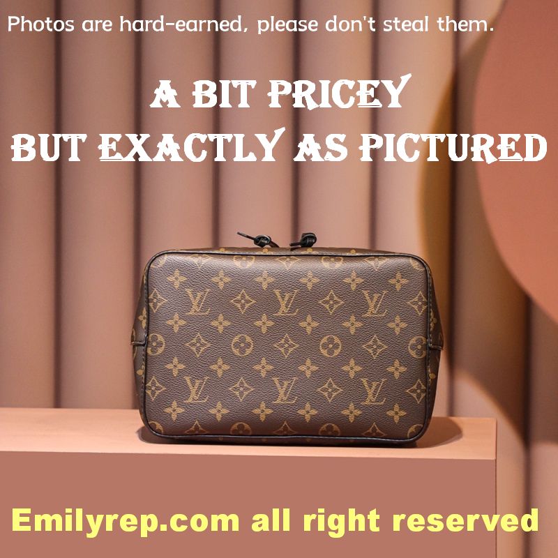 Louis Vuitton M44020 Black NéOnoé Bucket Bag