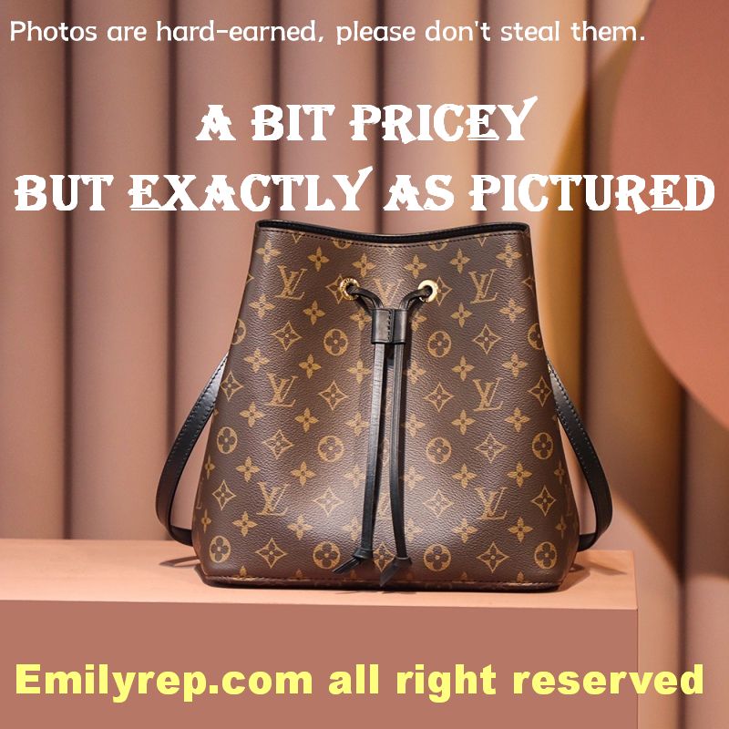 Louis Vuitton M44020 Black NéOnoé Bucket Bag