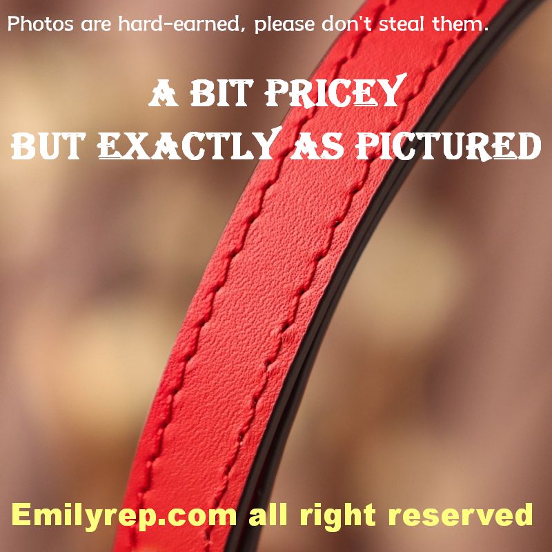 Louis Vuitton M44021 Coquelicot Red NéOnoé Shoulder Bucket Bag