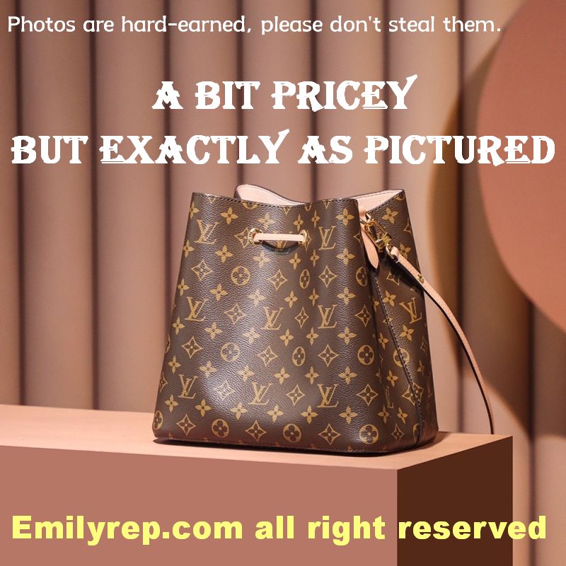 Louis Vuitton M44022 Rose Poudré Pink NéOnoé Bucket Bag