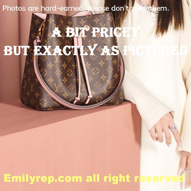 Louis Vuitton M44022 Rose Poudré Pink NéOnoé Bucket Bag