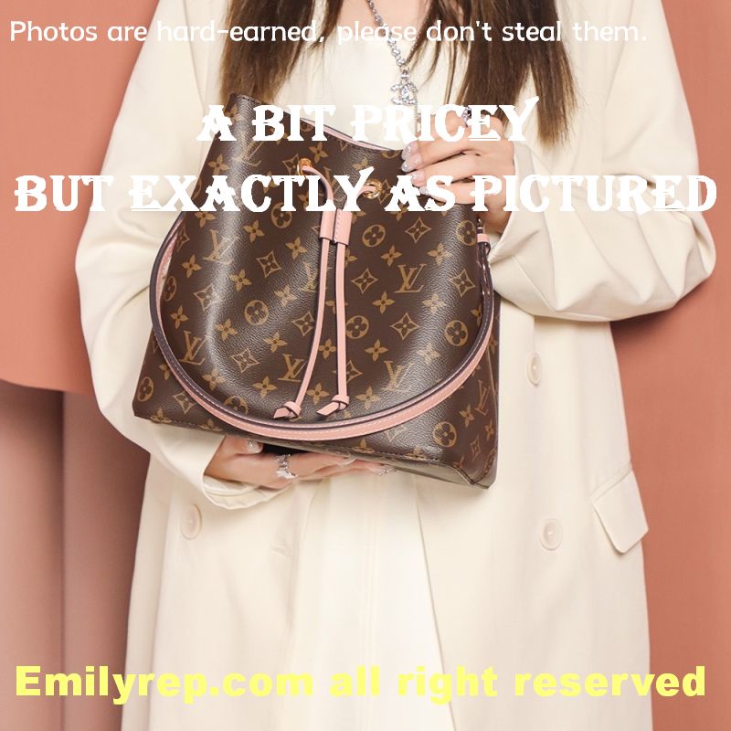 Louis Vuitton M44022 Rose Poudré Pink NéOnoé Bucket Bag