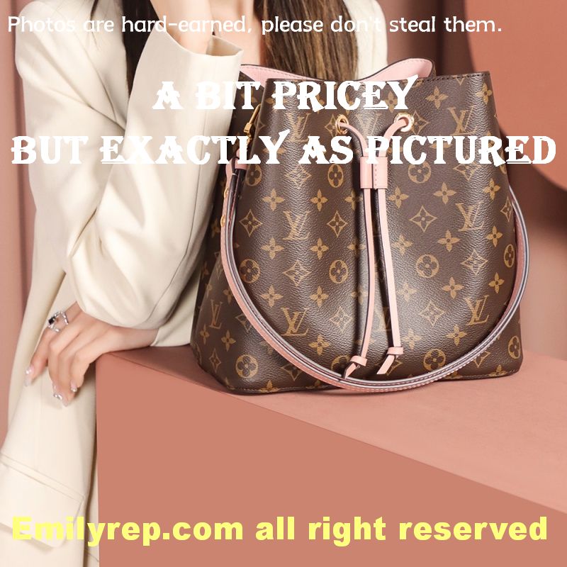 Louis Vuitton M44022 Rose Poudré Pink NéOnoé Bucket Bag