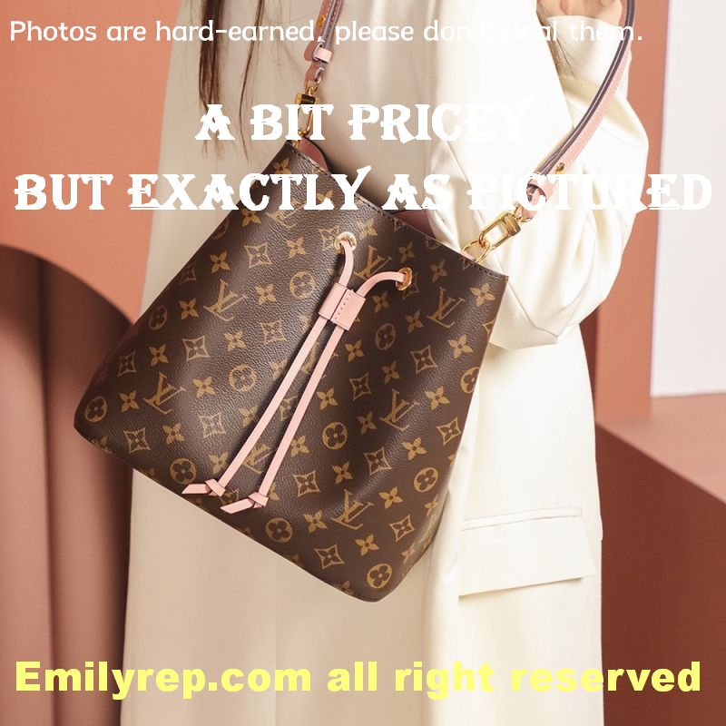 Louis Vuitton M44022 Rose Poudré Pink NéOnoé Bucket Bag