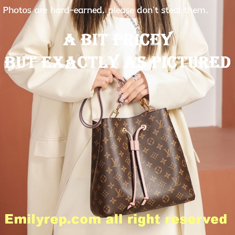 Louis Vuitton M44022 Rose Poudré Pink NéOnoé Bucket Bag
