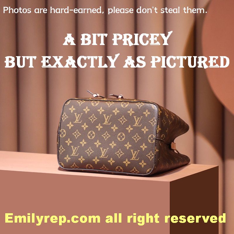 Louis Vuitton M44022 Rose Poudré Pink NéOnoé Bucket Bag