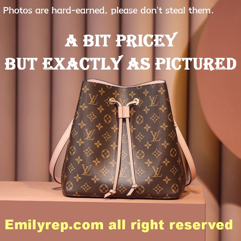 Louis Vuitton M44022 Rose Poudré Pink NéOnoé Bucket Bag