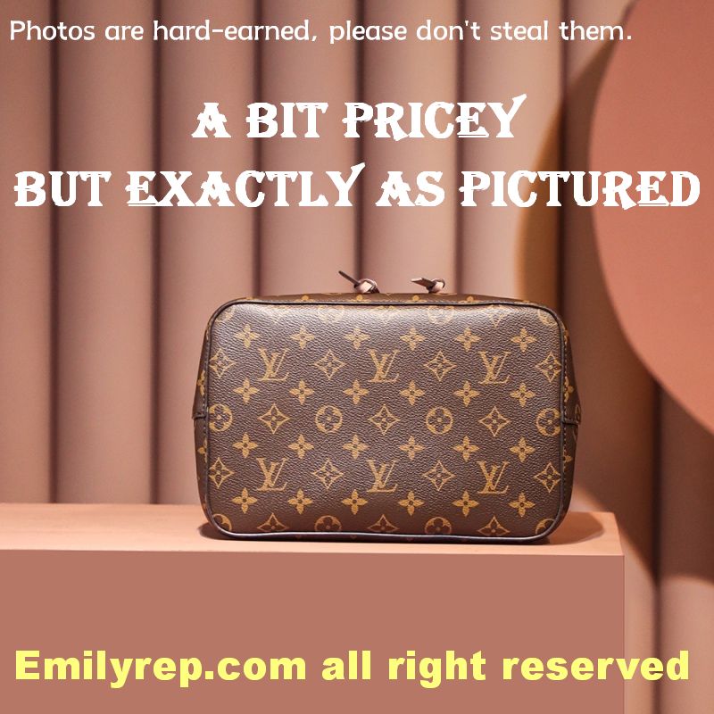Louis Vuitton M44022 Rose Poudré Pink NéOnoé Bucket Bag