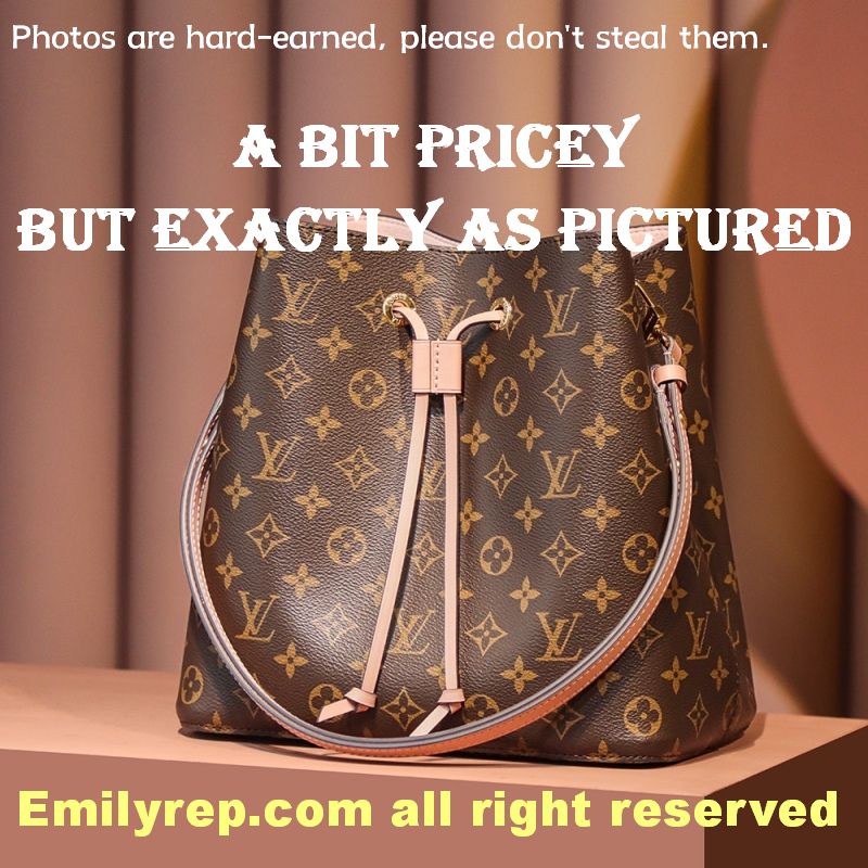 Louis Vuitton M44022 Rose Poudré Pink NéOnoé Bucket Bag