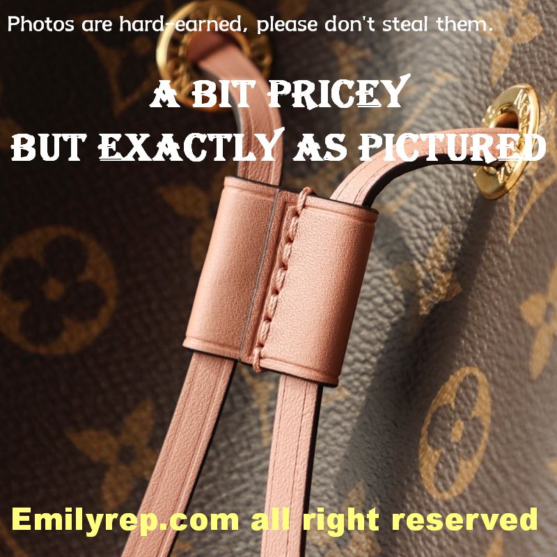 Louis Vuitton M44022 Rose Poudré Pink NéOnoé Bucket Bag