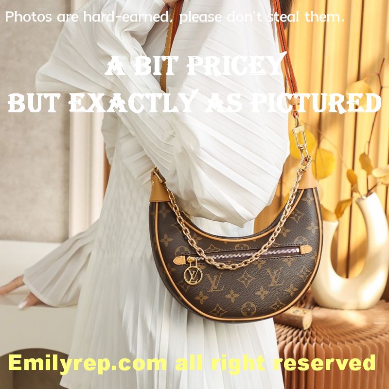 Louis Vuitton M81098 Half-Moon Baguette Loop Handbag