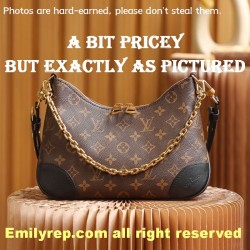 Louis Vuitton M45831 Black Edging Boulogne Handbag