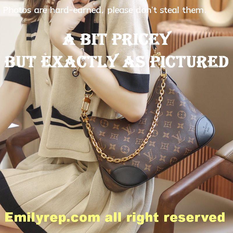 Louis Vuitton M45831 Black Edging Boulogne Handbag