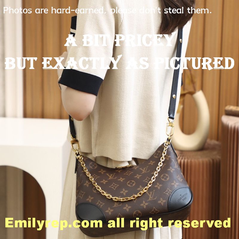 Louis Vuitton M45831 Black Edging Boulogne Handbag